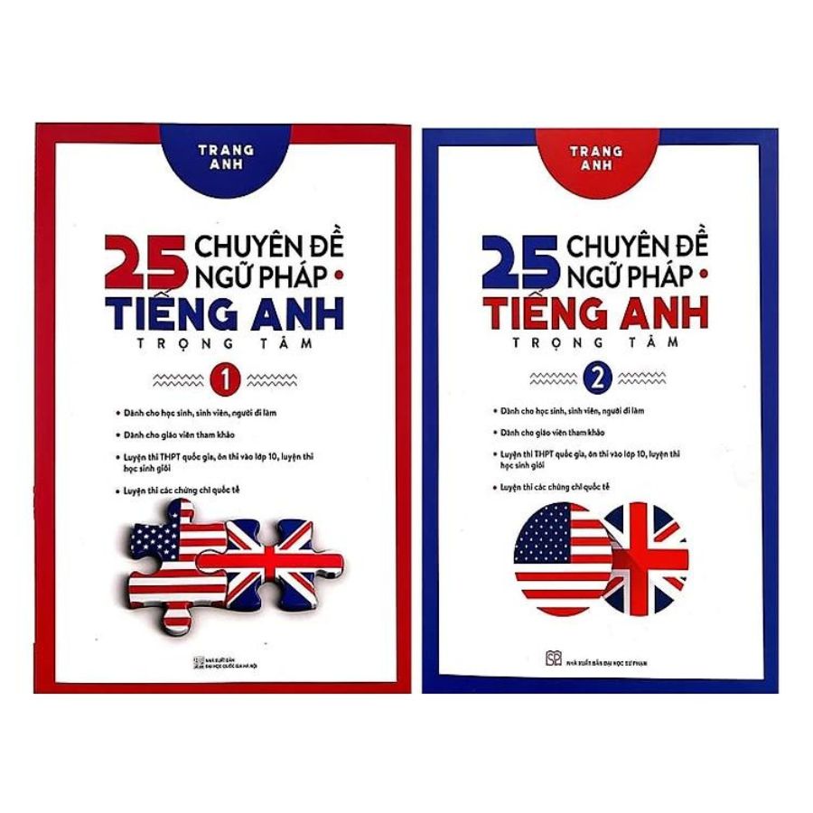Sách 25 Chuyên Đề Ngữ Pháp Tiếng Anh Trọng Tâm