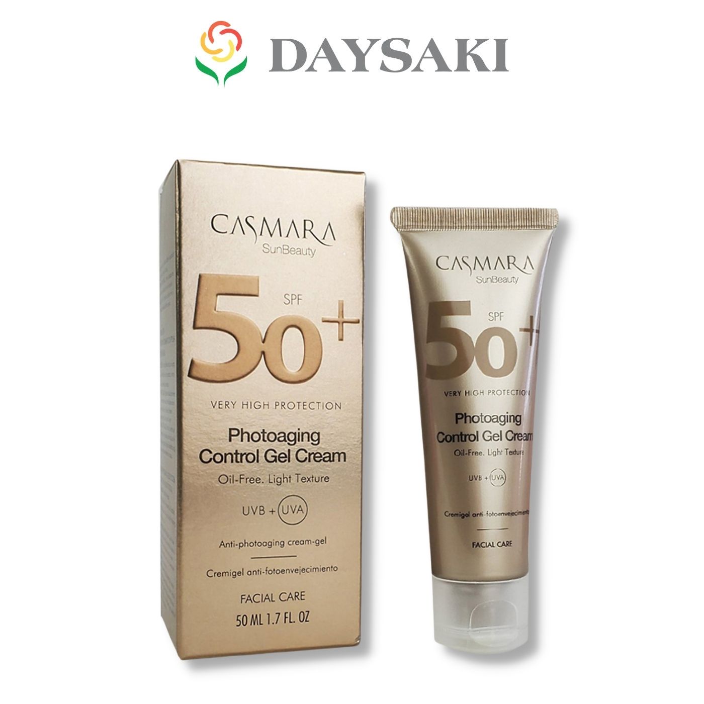 Casmara Kem Chống Nắng Bảo Vệ Da Mặt Photoaging Control Gel Cream SPF 50+ 50ml