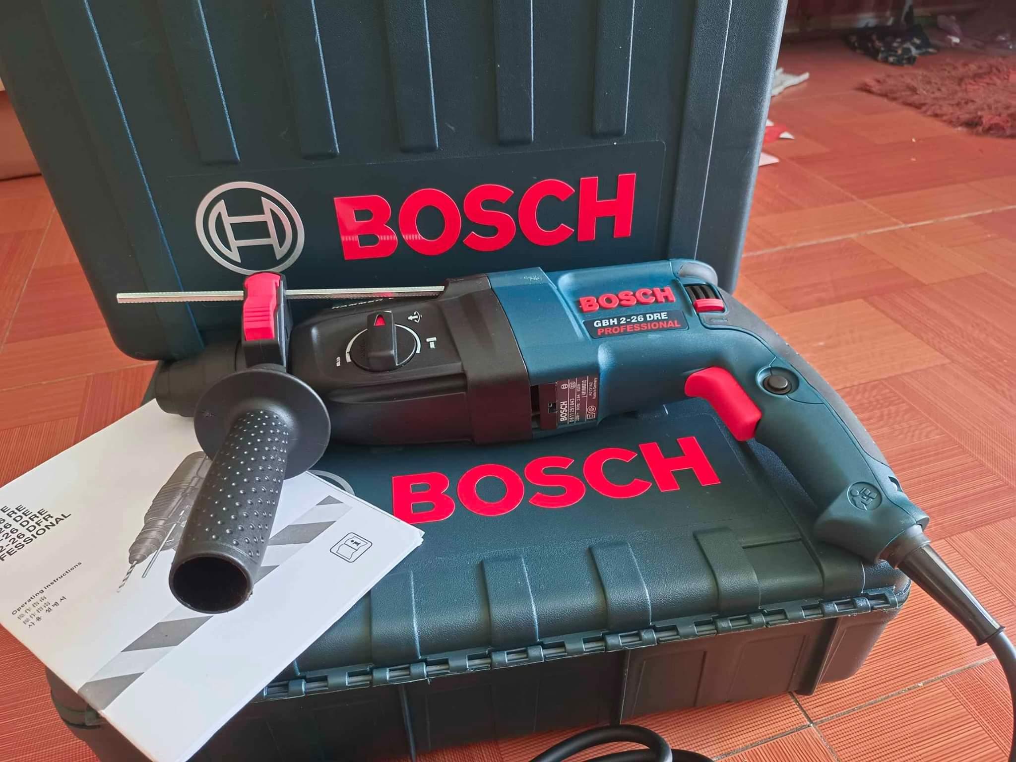 MÁY KHOAN BÚA 800W 3J BOSCH GBH 2-26 DRE - HÀNG CHÍNH HÃNG