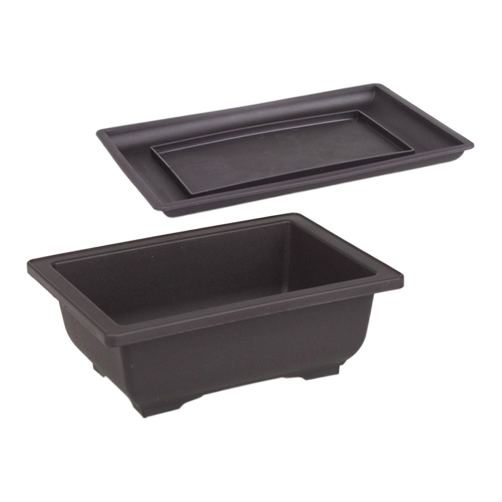 Training Pots with Tray Modern Sturdy Practical Portable for Yard Patio