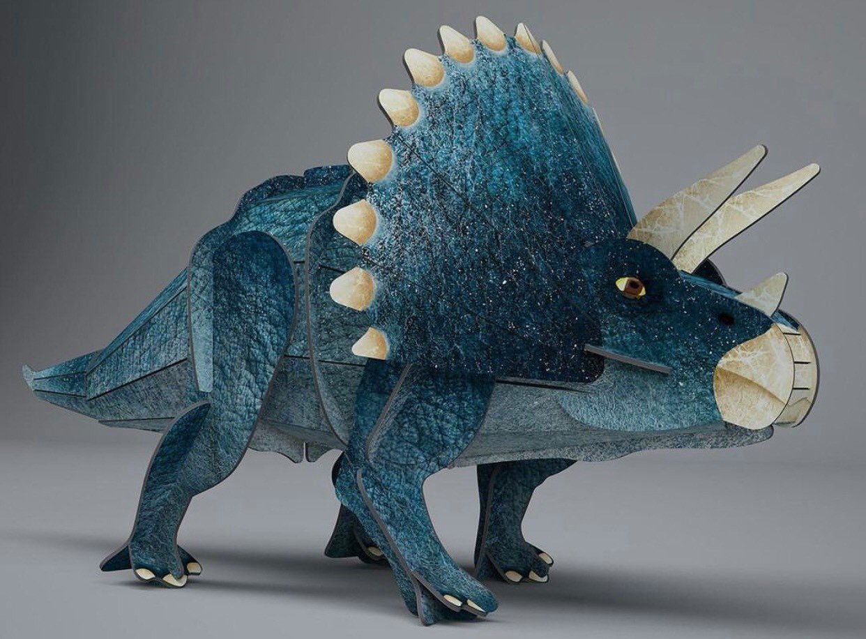 The Age of Dinosaurs. 3D Triceratops (3D MODEL)