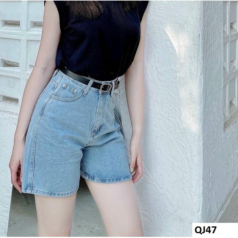 Quần Ngố Lưng Cao Bigsize Vải VNXK QJ47