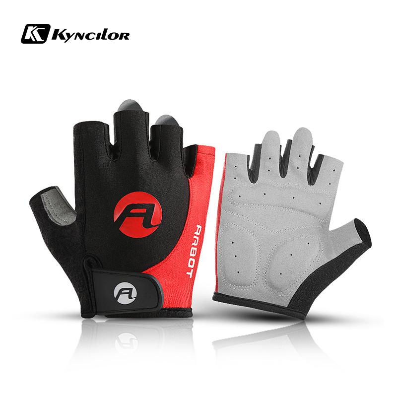 Găng Tay Xe Đạp Nam Nữ Ngón Găng Tay Xe Đạp Thoáng Khí Chống Trơn Trượt Chống Sốc Găng Tay Thể Thao Xe Đạp Motobicycle Găng Tay Color: BK Size: XL