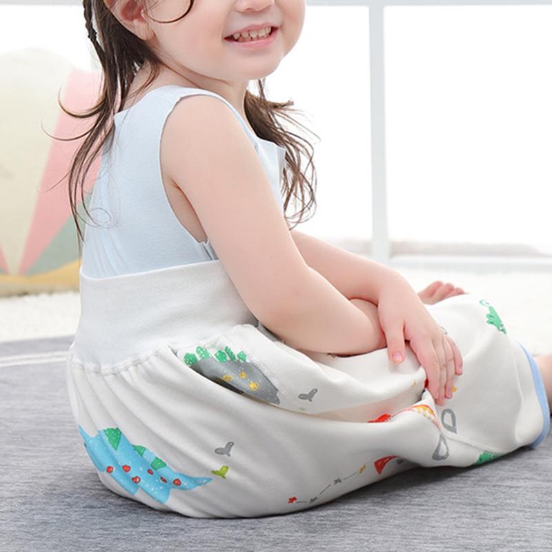 Tã váy bằng vải cotton chống thấm nước có thể giặt sạch tiện lợi cho bé gái