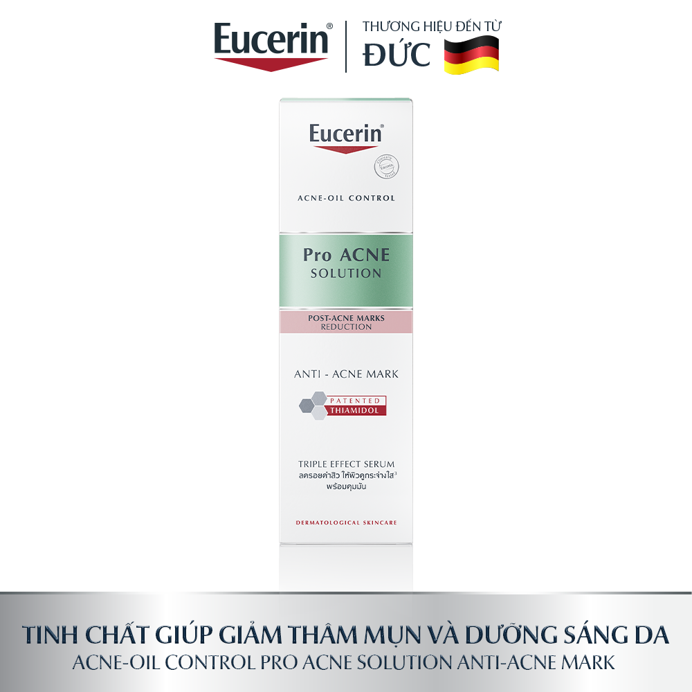 Tinh chất giảm thâm & dưỡng sáng cho da mụn Eucerin Pro Acne Triple Effect Serum 40ml