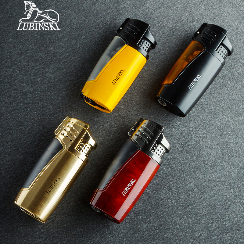 Vỏ Hột Quẹt Bật Lửa Khò 3 Tia Kiêm Đục X.I.G.A Lubinski SK43 Thiết Kế Độc Lạ Lửa Khò Mạnh Mẽ - Dùng Gas Cao Cấp