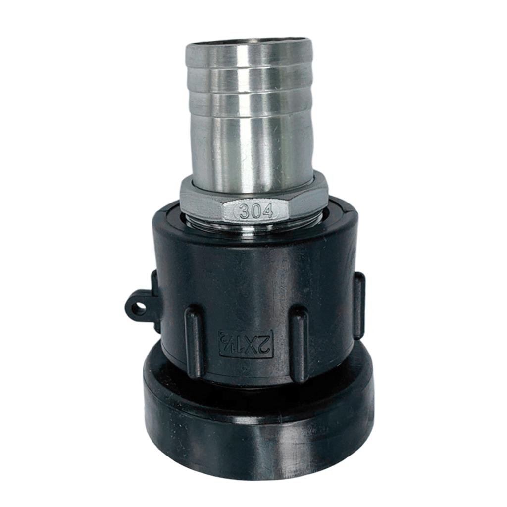 IBC Tank Adapter 3" To Stainless Steel Garden Hose Valve Fittings Parts