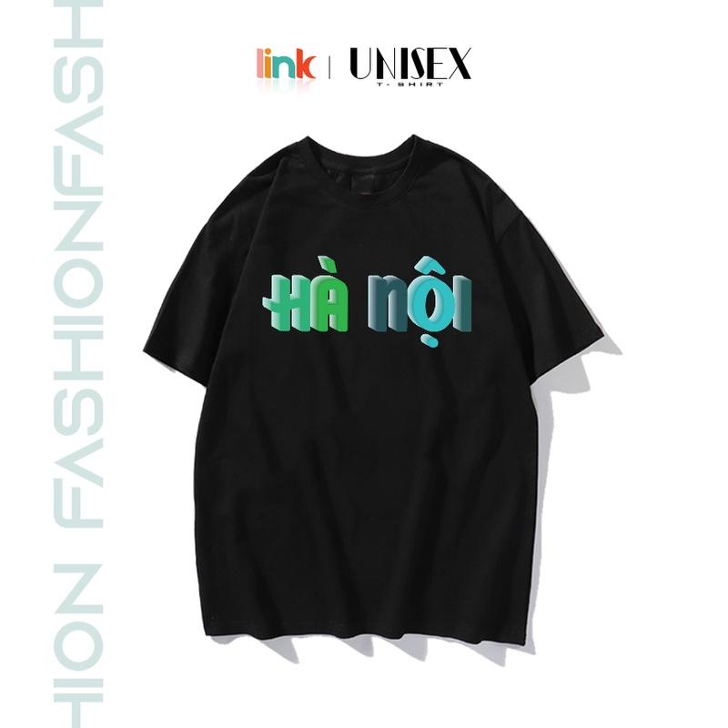 Áo phông tay lỡ CHẤT HÀ NỘI dáng rộng unisex