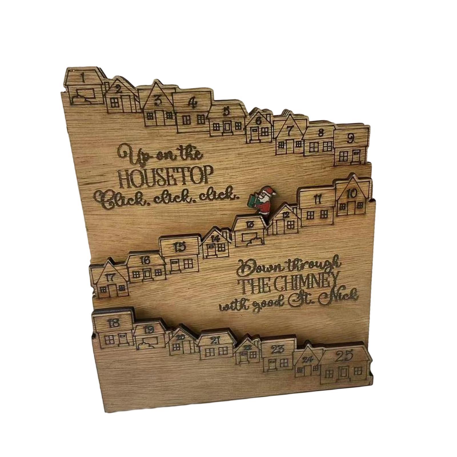 Counting Down  for Kid Adult Handmade Ornament Decoration for Party Festive Gifts