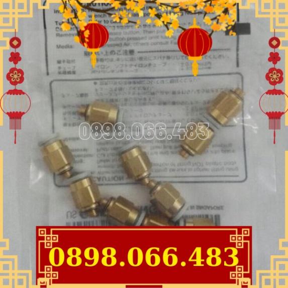 Đầu nối khí SMC KQ H06-M5A mới