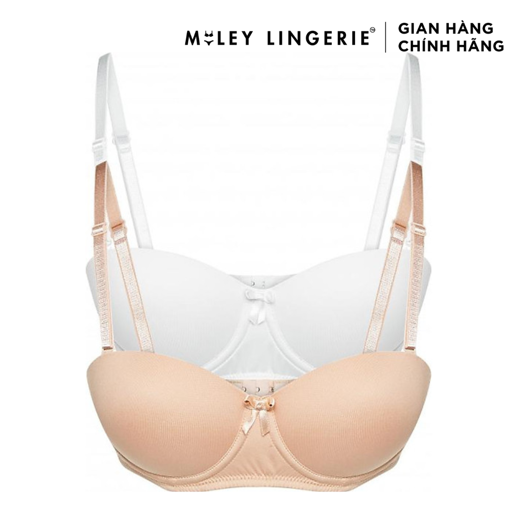 Bộ 2 áo ngực cúp ngang Miley Lingerie BRM_02