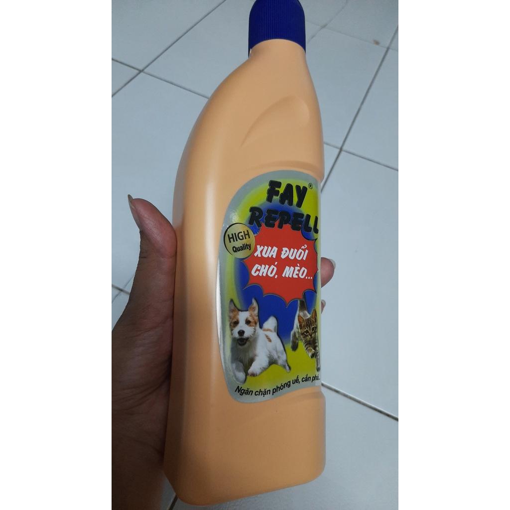 Ngăn phóng uế, xua đuổi chó mèo Fay Repell-400ml