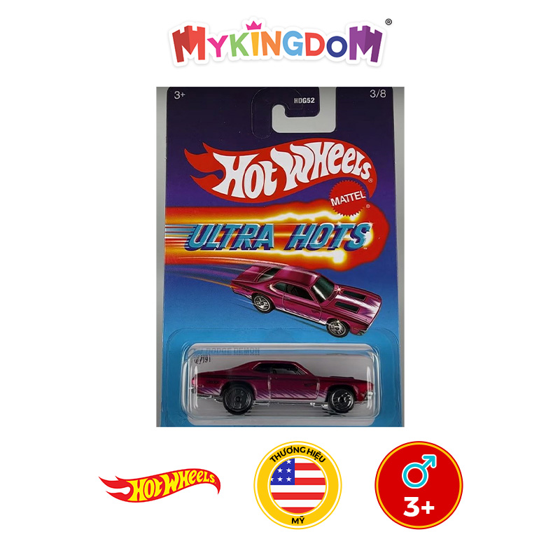 Đồ Chơi HOT WHEELS Siêu Xe Hw Ultra Hots -71 Dodge Demon HLH91/HDG52