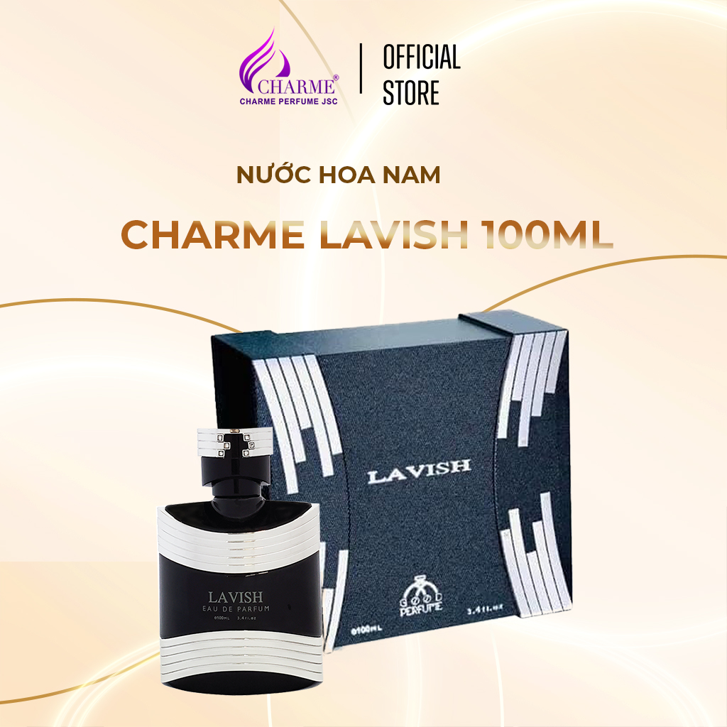 Nước hoa nam cao cấp, Charme Lavish, lưu hương lâu, phong cách quý tộc, sang trọng, đầy quyến rũ, 100ml