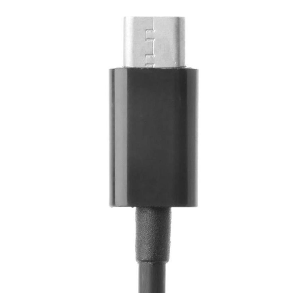 USB C Type C to Micro USB Charging Data Transfer Adapter Cable 0.25M Black
