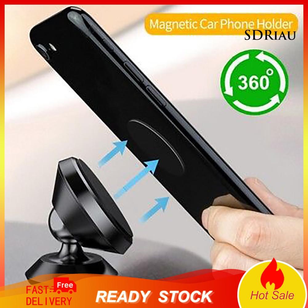 Giá Đỡ Điện Thoại Nam Châm Gắn Xe Hơi Xoay 360 Độ Tiện Dụng