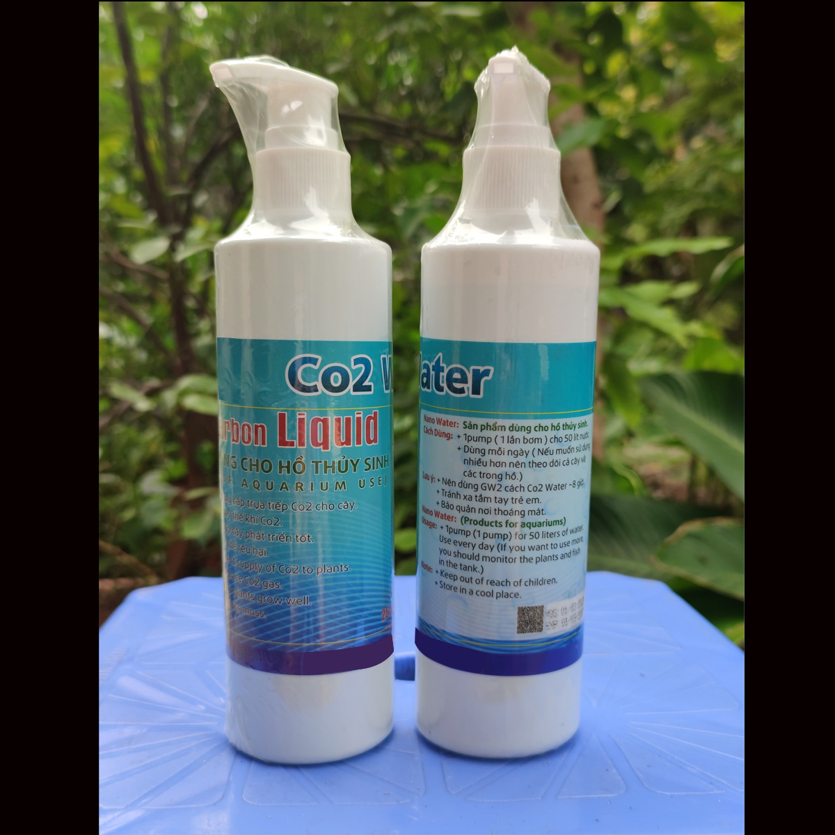 Phân nước CO2 Carbon Liquid 250ML cao cấp cho bể cá thủy sinh