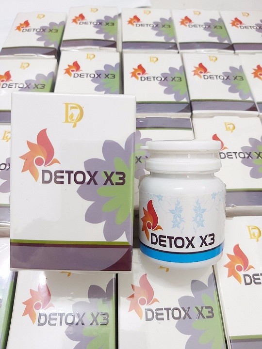 DETOX X3 hỗ trợ giảm cân với 100% thảo dược thiên nhiên - - Hộp quà tặng ý nghĩa cho mọi nhà