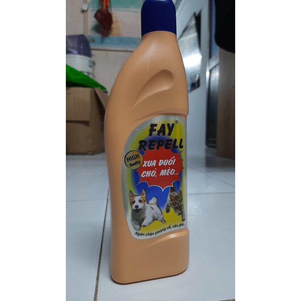 Ngăn phóng uế, xua đuổi chó mèo Fay Repell-400ml