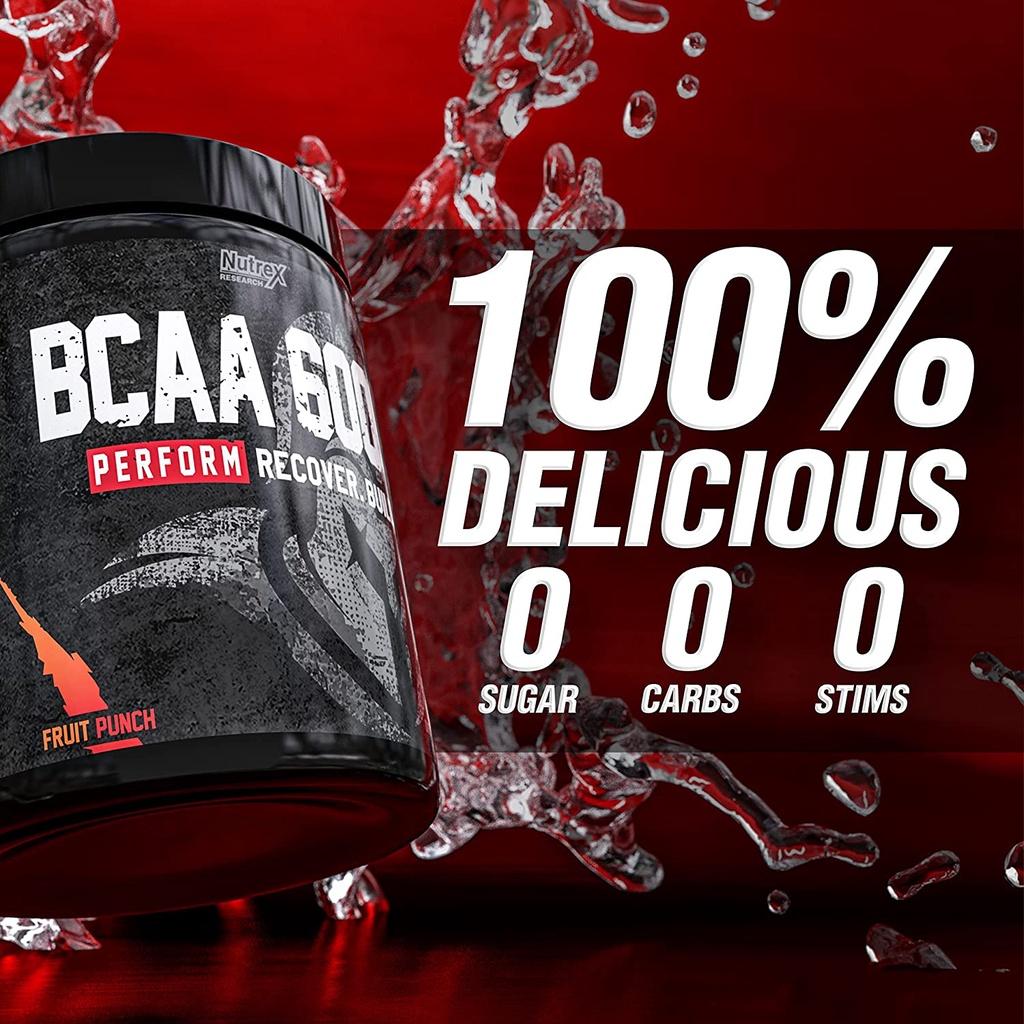 Nutrex BCAA 6000 Thực Phẩm Bổ Sung Chống Dị Hóa Và Phục Hồi Cơ Bắp 30 Lần Dùng