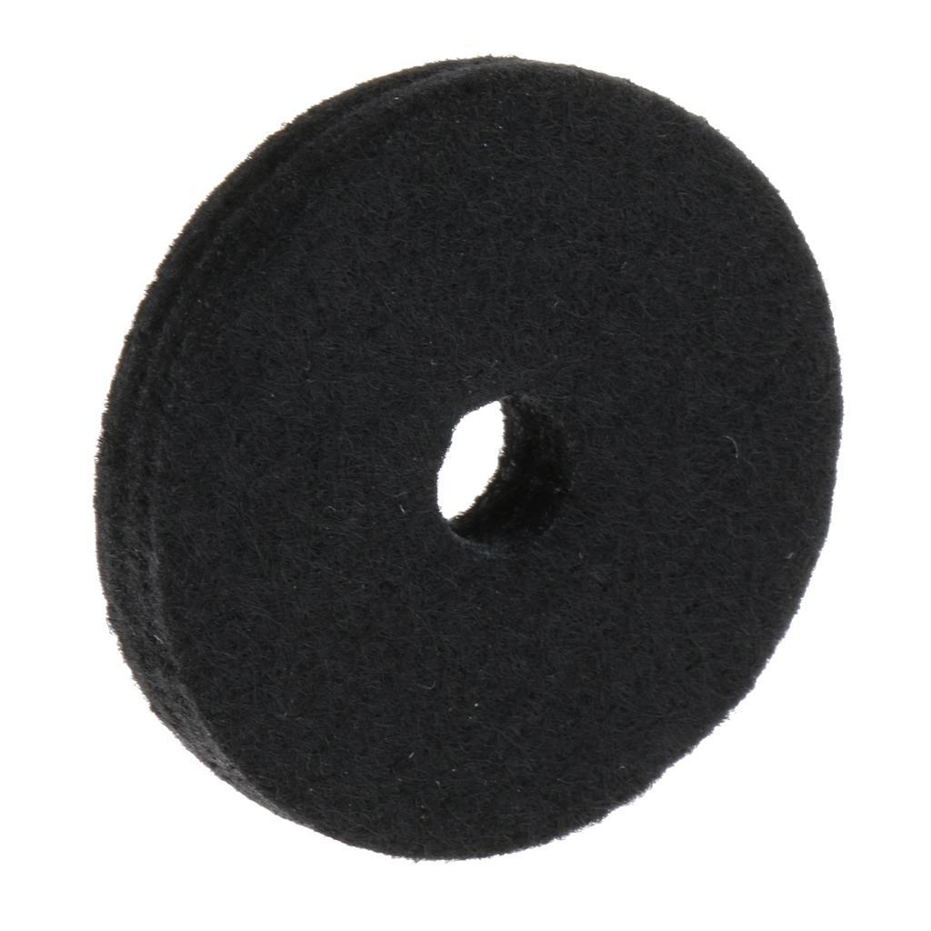 2-8pack 1 Piece Hi Hat Cymbal Felt Washer Protector for Percussion Instrument