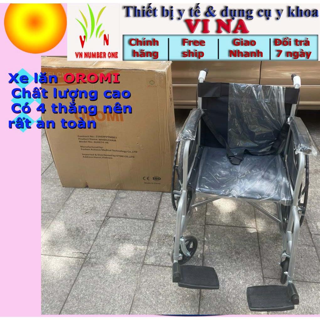 Xe Lăn Tay , Cho Người Già, Người Bệnh Gặp Khó Khăn Trong Việc Đi Lại GSR02 Hiệu OROMI