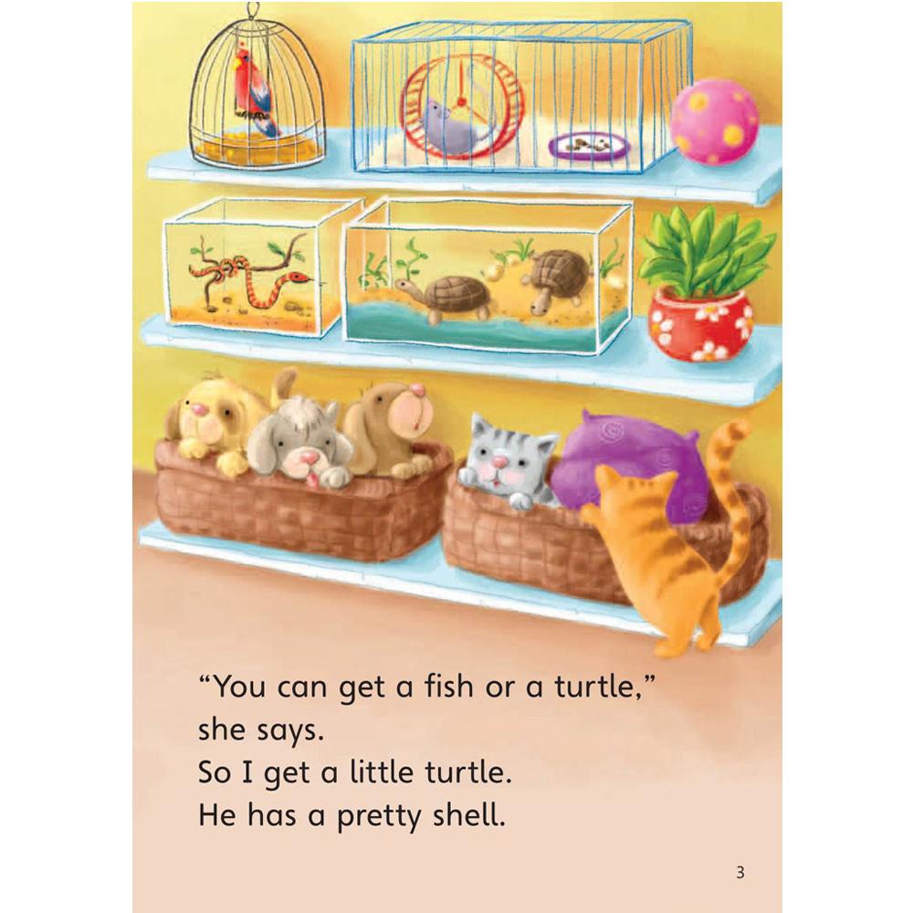 [Compass Reading Level 2-4] My Pet Turtle Tom - Leveled Reader with Downloadable Audio Free - Sách chuẩn nhập khẩu từ NXB Compass