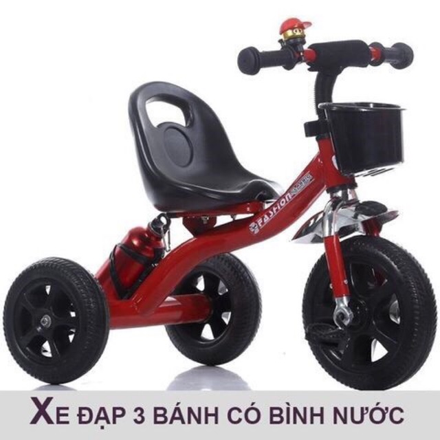 Xe ba bánh cho bé tập đi loại cao cấp tặng bình nước