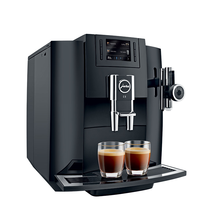 Máy pha cafe tự động JURA E8 Black - Hàng chính hãng