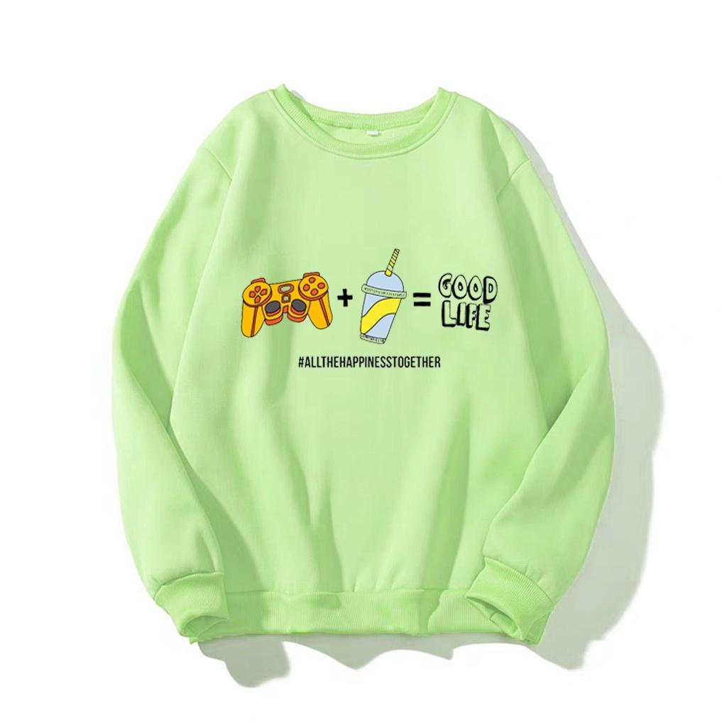 Áo SWEATER Nỉ UNISEX GOOD LIFE
