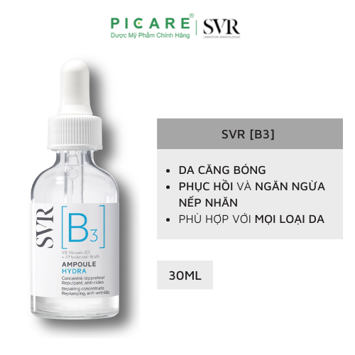 Tinh Chất Dưỡng Ẩm Căng Da SVR Ampoule Hydra 30ml