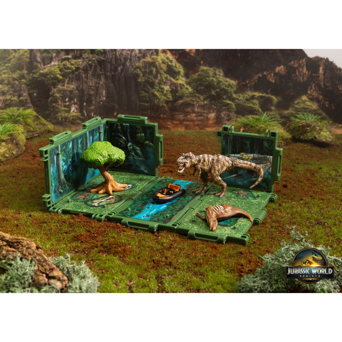 Đồ Chơi Sa Bàn Khủng Long Jurassic World - Bạo Chúa Mặt Đất TOY MONSTER LAND/T01535