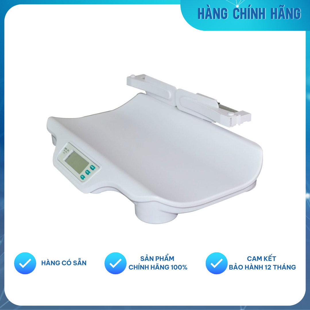 Cân Trẻ Em Điện Tử Kèm Thước Đo EBSL-20L | Tối Đa 20kg