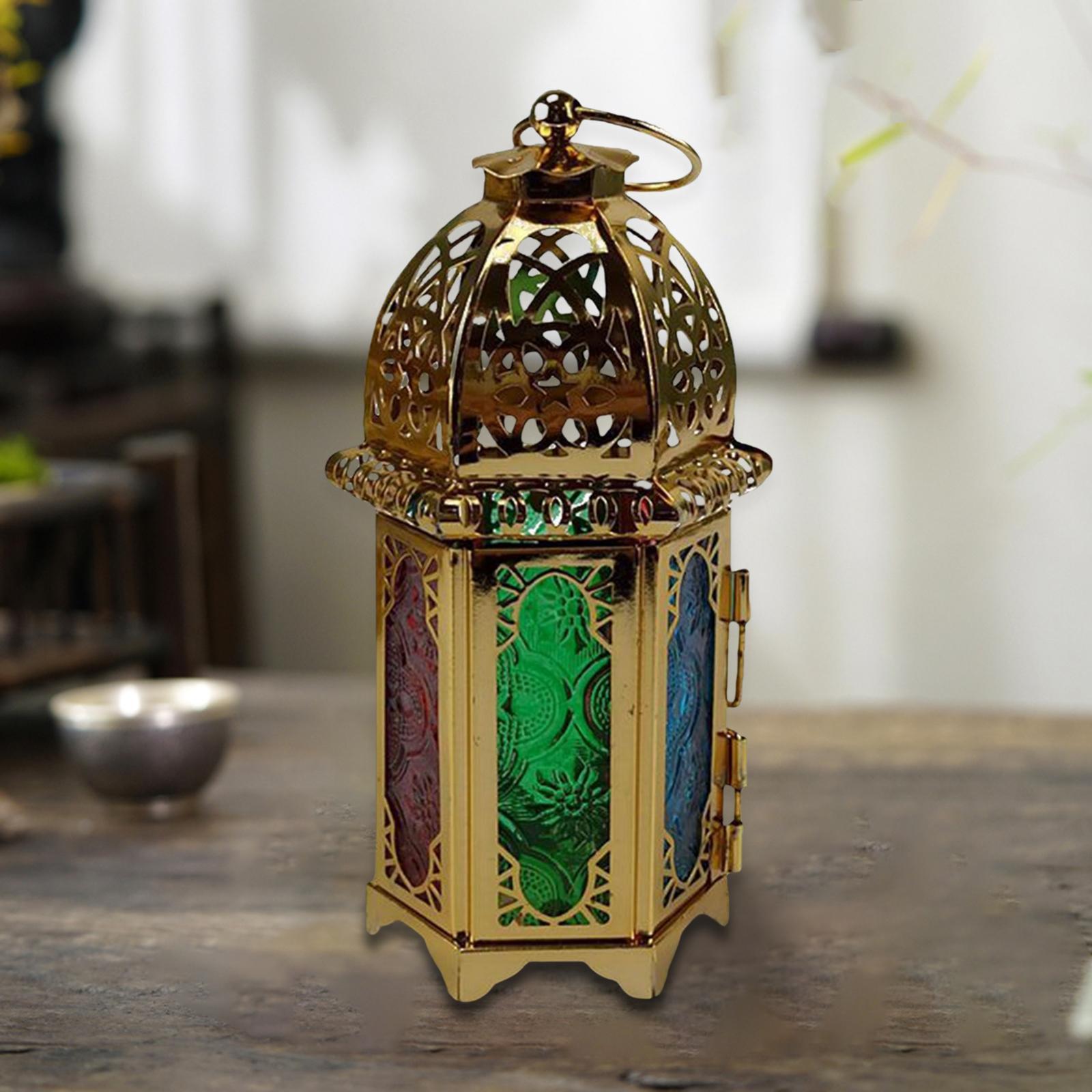 Vintage Style Candle Lantern Lamp  Party Desk Home Decor Gifts