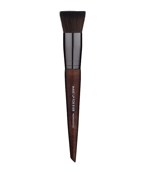 Cọ Đánh Nền Make Up For Ever Precisional 154 Straight And Wavy + Tặng kèm 1 miếng rửa cọ Brush egg