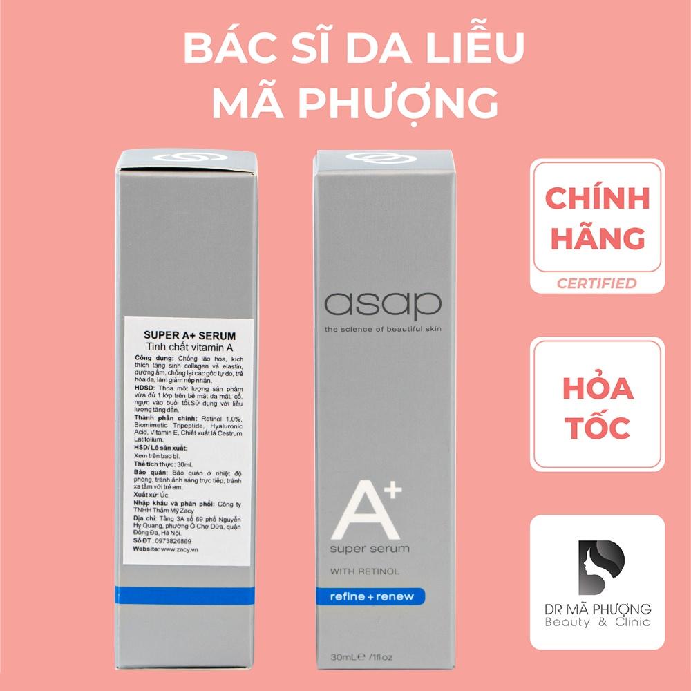 Kem bôi giảm mụn ngừa lão hoá RETINOL 1% A+ ASAP