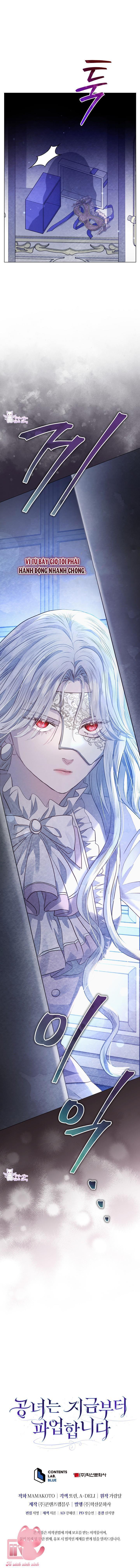 kể từ giờ, công nương sẽ đình công chapter 9 10