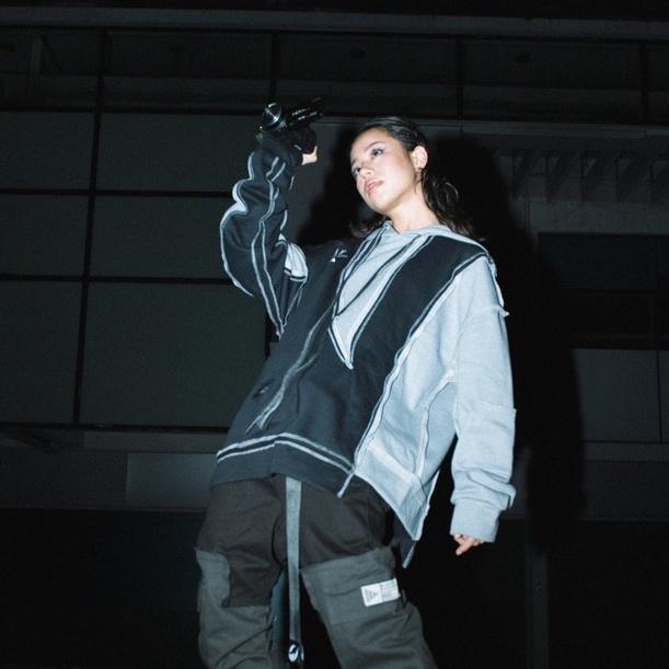 ÁO HOODIE THIẾT KẾ NAM NỮ / XÁM ĐEN RÁP / AZIERLOCO