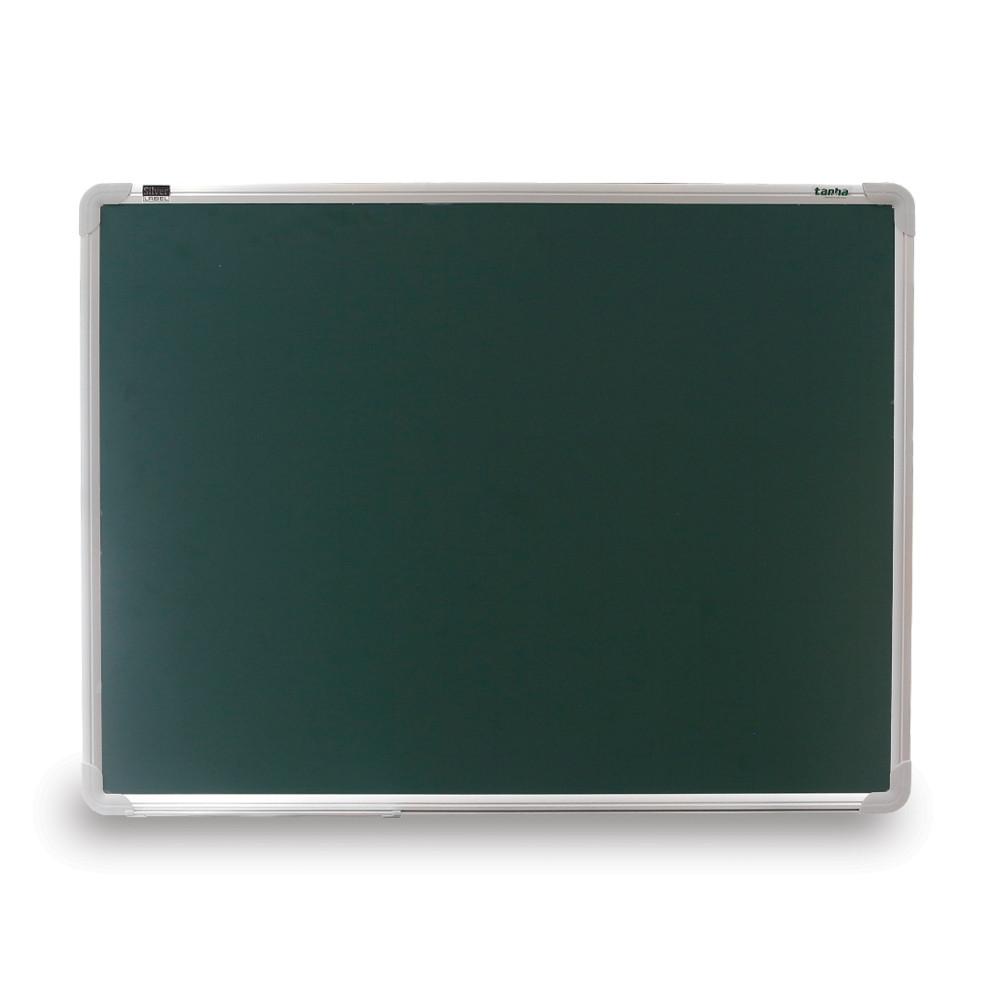 Bảng từ xanh treo tường Hàn Quốc viết phấn - khung nhôm - kích thước 60x100cm - tặng kèm phụ kiện