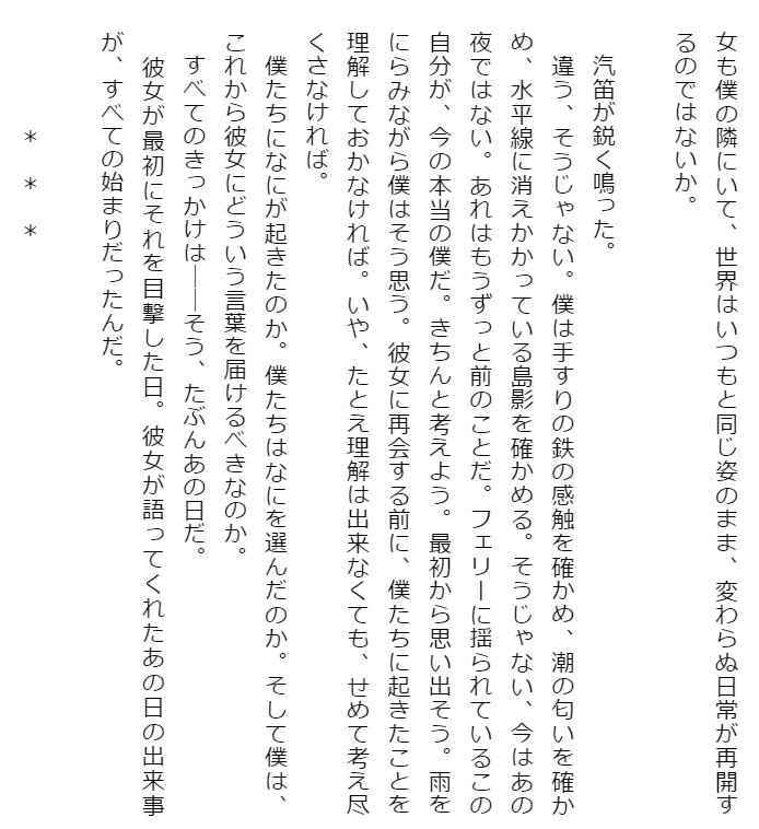 Shousetsu Tenki No Ko - Weathering With You