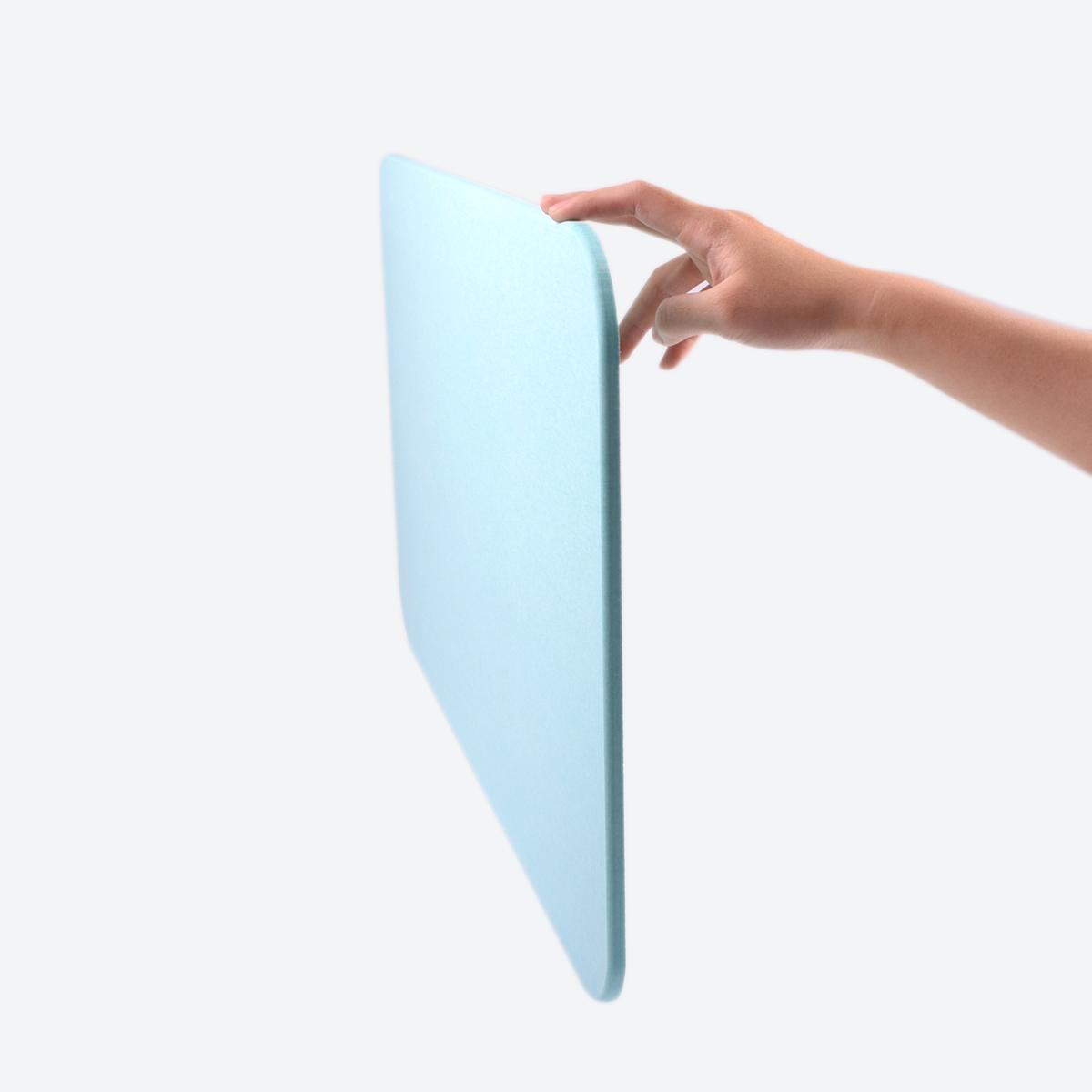 Thảm đá lau chân siêu thấm nước màu trơn  - GDHN Loại Tốt