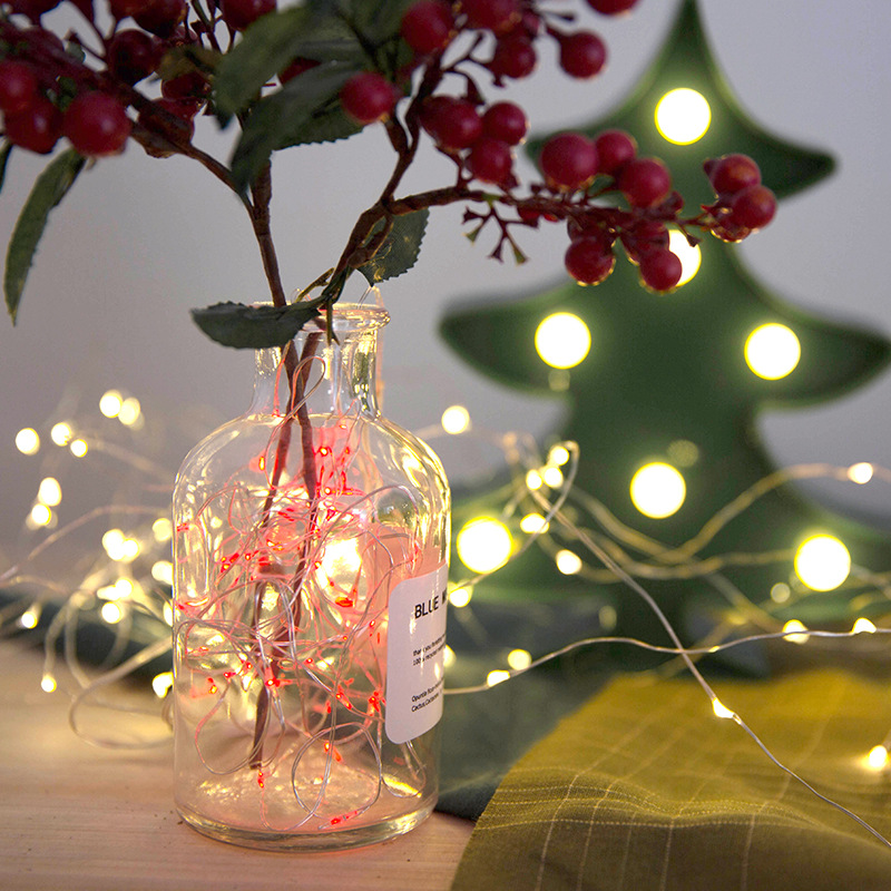 Dây Đèn LED Đom Đóm Fairy Lights Điều Khiển Từ Xa Bằng Remote