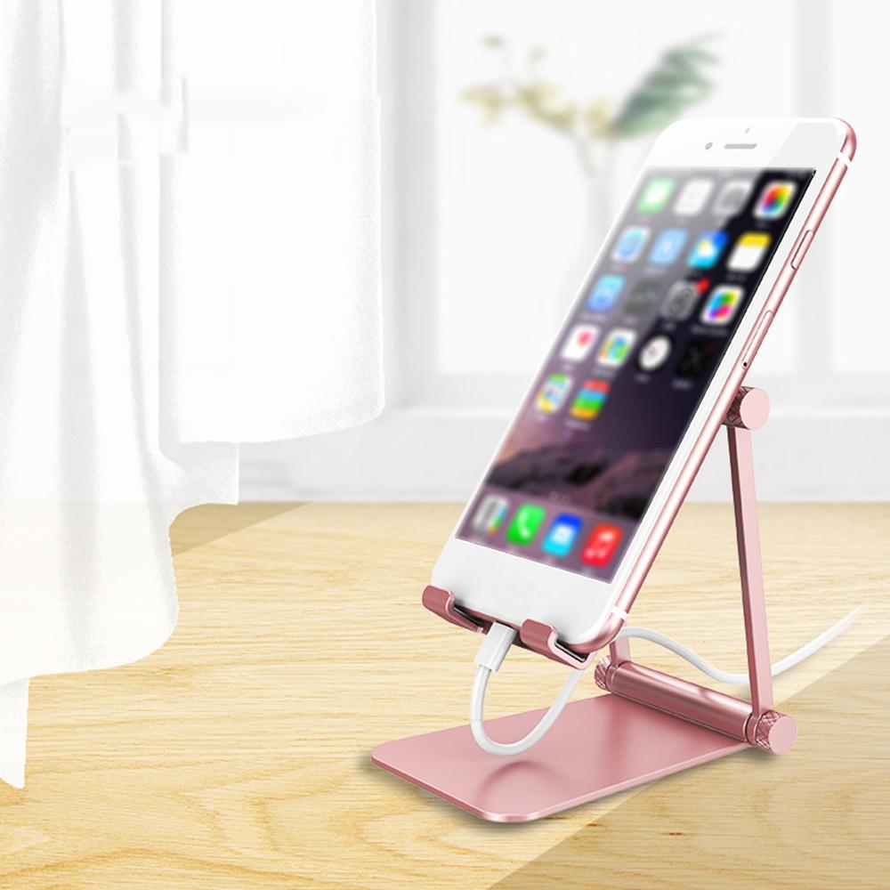 Giá đỡ điện thoại, máy tính bảng bằng hợp kim nhôm chất lượng cao,có thể điều chỉnh góc tùy thích