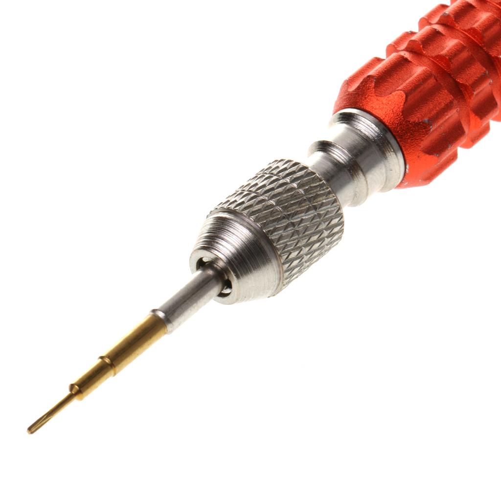 5-in-1 Alloy Steel Magnetic Screwdriver Replace Cell phone Repair Tools Red