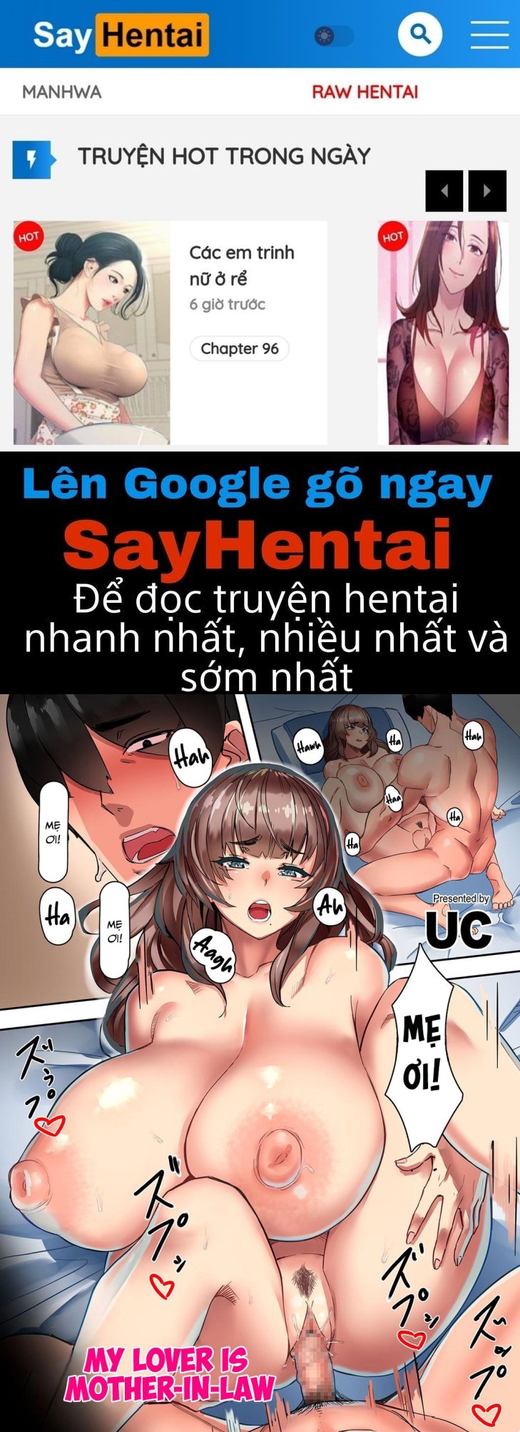 mẹ vợ là người yêu tôi chapter 0 1