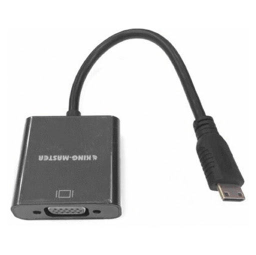 Cáp Mini HDMI K ra VGA L KM (KY-H 122B)