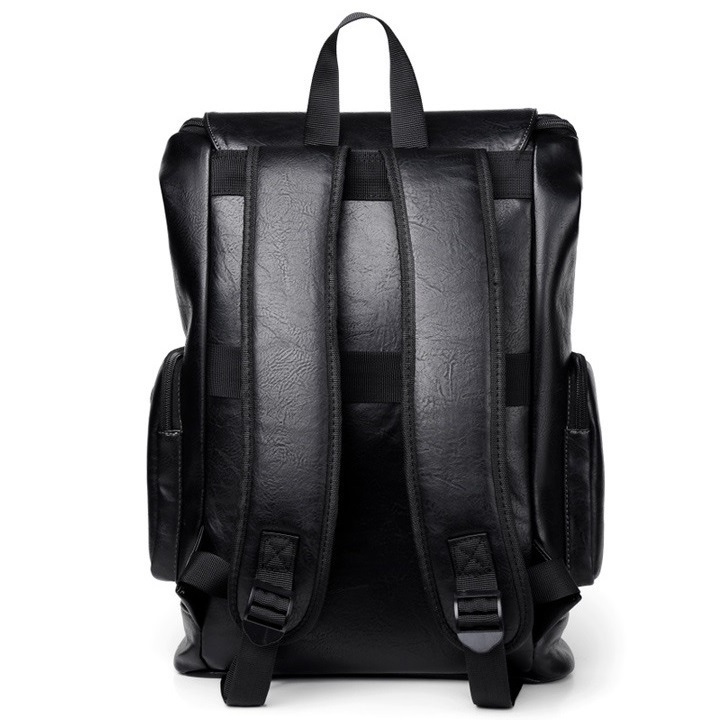 Balo da nam chống nước Baodidaishu Aolang Black A3004 (Đen)
