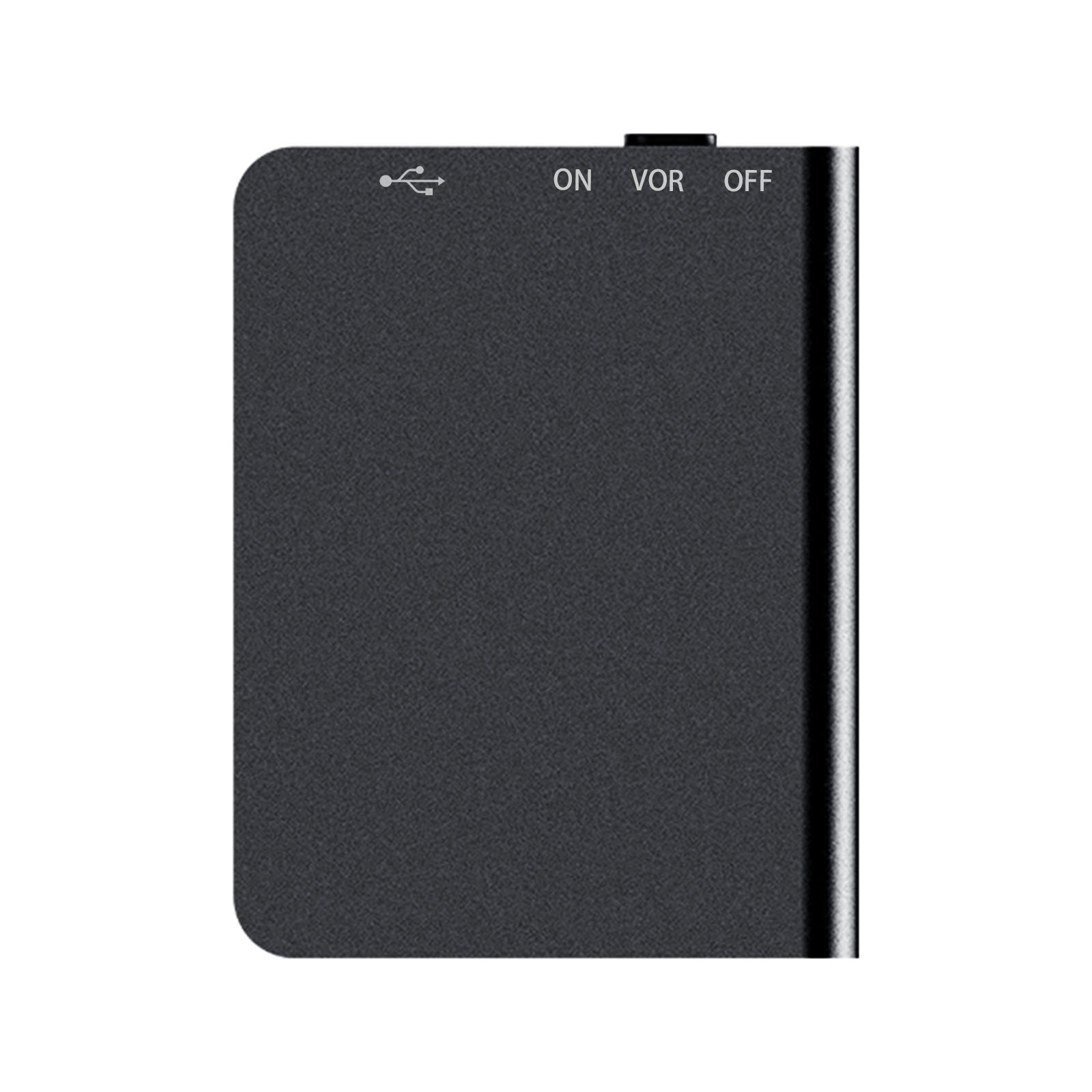 Máy Ghi Âm Nhỏ Hình Chữ Nhật Q61 Dictaphone MP3 Sạc USB