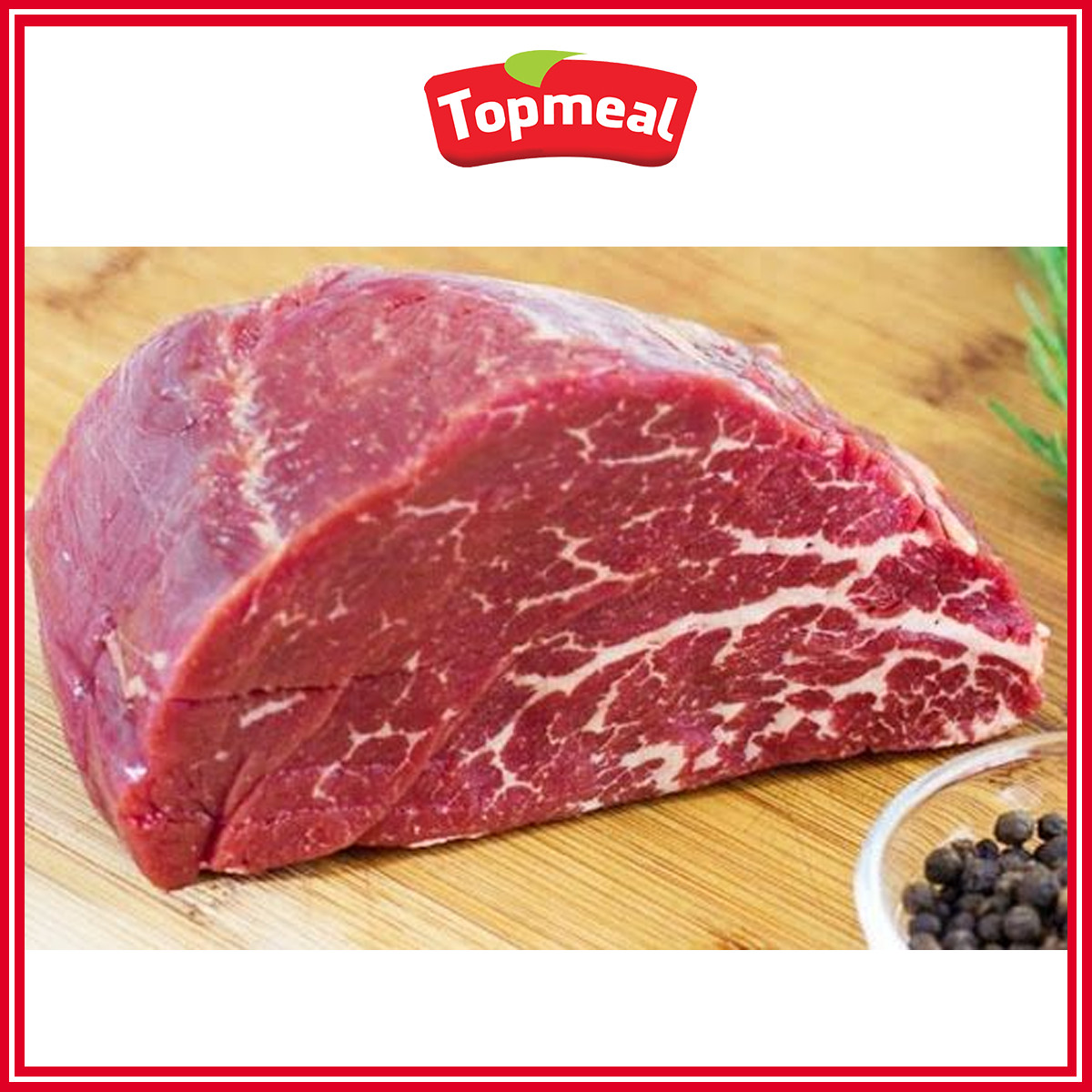 HCM - Đùi gọ bò Úc - Thích hợp với các món xào, nhúng lẩu hoặc bít tết, bò kho, luộc, nướng, quay,... -