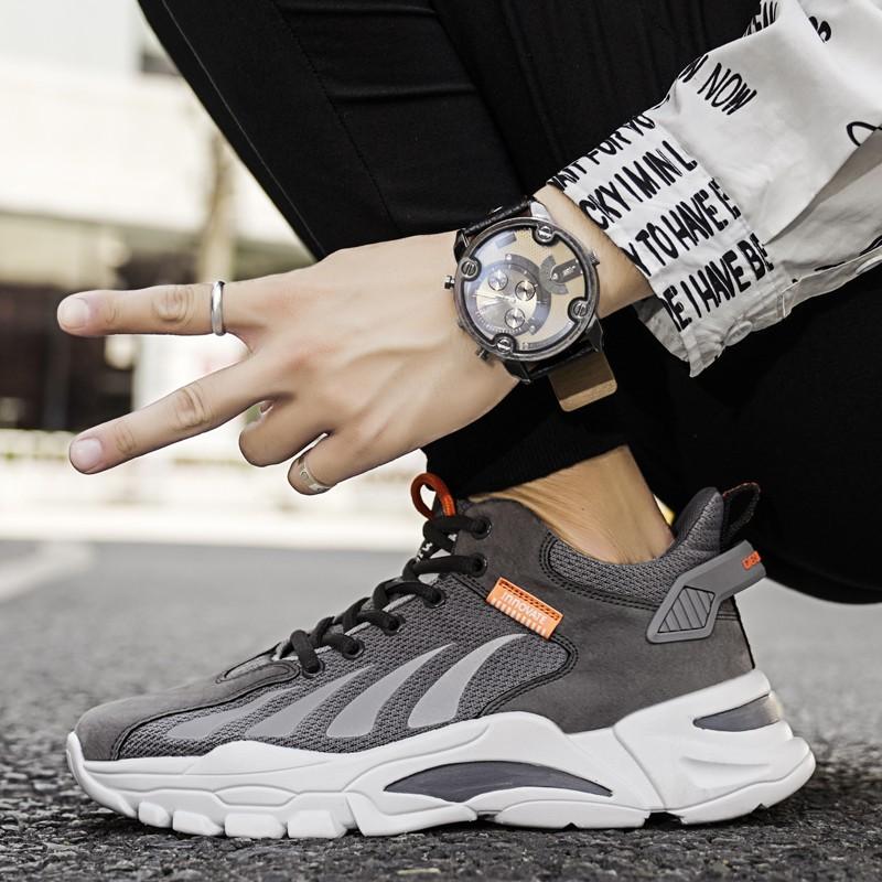 Giày thể thao unisex chất liệu thoáng khí thích hợp dùng để chạy bộ size 39-44